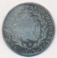 1786B 20kr Ag 'II. József' (6,54g) T:2-,3 Patina, Karc - Ohne Zuordnung