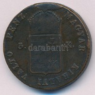 1849NB 3kr Cu T:2- Lapkahiba, Ph. 
Adamo B2 - Ohne Zuordnung