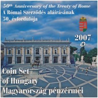 2007. 1Ft-100Ft (8xklf) 'Római Szerződés' Forgalmi Sor, Benne 50Ft '50 éves A Római Szerződés' T:BU Adamo FO41 - Unclassified