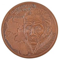 Rajki László (1939- ) 1983. 'Simon Bolivar 1789-1830' Br Hátlapi Nagyminta (538g/142mm) T:1 Kis Patina / Hungary 1983. ' - Non Classificati
