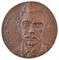 Szabó Imre (1947-) DN 'József Attila' Br Emlékérem (89mm) T:2 - Ohne Zuordnung