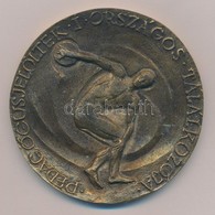 1972. 'Pedagógusjelöltek I. Országos Találkozója / Spartakiád Pécs 1972' Kétoldalas Br Plakett (84mm) T:2 - Non Classificati