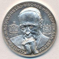 1978. 'Mindszenty József Magyarország Bíboros Hercegprímása / Esztergom 1978' Peremén Jelzett Ag Emlékérem, Eredeti Tokb - Unclassified