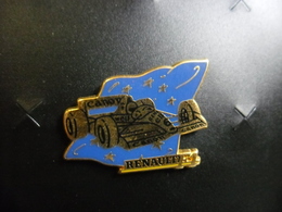 PIN'S ARTHUS BERTRAND - RENAULT F1 - ELF CANON @ 32 Mm X 21 Mm - Renault