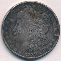 Amerikai Egyesült Államok 1889. 1$ Ag 'Morgan' T:2,2- Ph., Patina, Fo.
USA 1889. 1 Dollar Ag 'Morgan' C:XF,VF Edge Error - Ohne Zuordnung