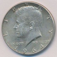 Amerikai Egyesült Államok 1964. 1/2$ Ag 'Kennedy' T:1- Kis Patina USA 1964. 1/2 Dollar Ag 'Kennedy' C:AU Small Patina 
K - Ohne Zuordnung