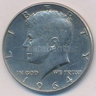 Amerikai Egyesült Államok 1964D 1/2$ Ag 'Kennedy' T:2 USA 1964D 1/2 Dollar Ag 'Kennedy' C:XF 
Krause KM#202 - Ohne Zuordnung