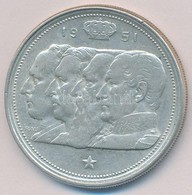 Belgium 1951. 100Fr Ag T:2,2-
Belgium 1951. 100 Francs Ag C:XF,VF - Ohne Zuordnung