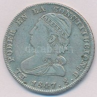 Ecuador 1847GJ 2R Ag (7,20g) T:2-
Ecuador 1847GJ 2 Reales Ag (7,20g) C:VF
Krause KM#33 - Unclassified