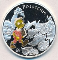 Franciaország 2002. 1 1/2E Ag 'Pinokkió' Eredeti Dísztokban Tanúsítvánnyal T:PP
France 2002. 1 1/2 Euro Ag 'Pinocchio' I - Unclassified