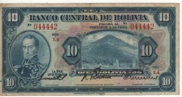 BOLIVIA  10 Bolivianos   (L. 1928)    P121 - Bolivien