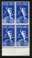 SOUTH AFRICA  Scott # 111** VF MINT NH BLOCK Of 4  LG-959 - Blocks & Kleinbögen