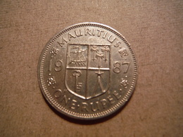 P92   Mauritius - One Rupee 1987 - Mauritius