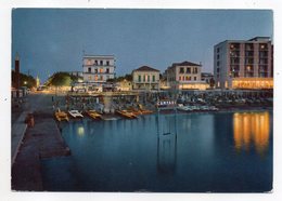 Italie -- RIMINI - CATTOLICA --Crépuscule Sur Le Port  (belle Publicité  CAMPARI ) - Rimini