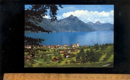 BECKENRIED AM VIERWALDSTÄTTERSEE NW :  Blick Gegen Gersau Und Brunnen - Beckenried