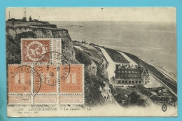 108+109 Op Kaart Met Stempel LE HAVRE (SPECIAL) Op 5/8/15 - Belgisch Leger