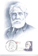 2018. Kyrgyzstan, Ivan Turgenev, Russian Writer, Maxicard, Mint/** - Kirgisistan