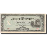 Billet, Philippines, 10 Pesos, Undated (1942), KM:108a, SPL+ - Philippines