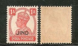 India JIND / JHIND / JEEND State KG VI 1An Postage SG 140 / Sc 168 MNH Fine - Jhind