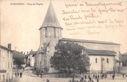 ¤¤  -  SAINT-MATHIEU   -   Place De L'Eglise  -  ¤¤ - Saint Mathieu