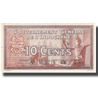 Billet, FRENCH INDO-CHINA, 10 Cents, Undated (1939), KM:85c, NEUF - Indochina