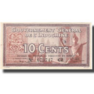 Billet, FRENCH INDO-CHINA, 10 Cents, Undated (1939), KM:85c, NEUF - Indocina