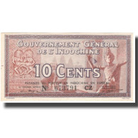 Billet, FRENCH INDO-CHINA, 10 Cents, Undated (1939), KM:85c, NEUF - Indochina
