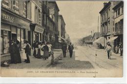 1 Cpa Le Chambon Feugerolles - Rue Gambetta - Le Chambon Feugerolles