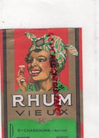 ETIQUETTE RHUM VIEUX- ETS CHASSAGNE ROYAN - Rum