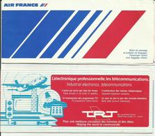 AIR FRANCE - Billet/Ticket Passager - 1978 - BORDEAUX/PARIS ORLY/FORT DE FRANCE/CAYENNE/PARIS ORLY - Billetes