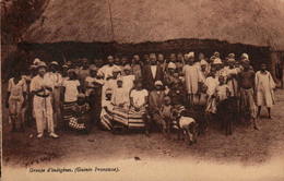 Guinée Française - Groupe D'indigènes - Guinée Française