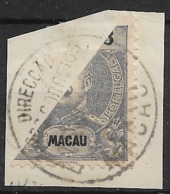 Macau Macao – 1903 King Carlos 3 Avos Bissected - Ungebraucht