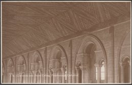 Clerestory And Nave Ceiling, Peterborough Cathedral, Northamptonshire, C.1930 - K Ltd RP Postcard - Northamptonshire