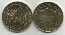 Swaziland 5 Emalangeni 2018. High Grade - Swazilandia