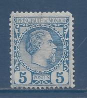 Monaco - YT N° 3 - Neuf Sans Charnière - 1885 - Unused Stamps