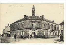 Carte Postale Ancienne Baugy - La Mairie - Baugy