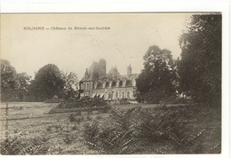 Carte Postale Ancienne Brinon Sur Sauldre - Château - Brinon-sur-Sauldre