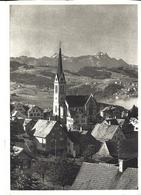 APPENZELL REHETOBEL MIT SÄNTIS - OBLITERATION GRAND PRIX AUTO MOTO 1949 à LAUSANNE  - Circulée Le 02.08.1949 - Rehetobel