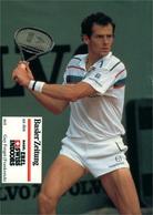 Tennis FORGET Guy FORGET Basler Zeitung - Tennis