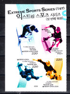 Korea Sud - 2006. Serie Completa In Block Non Dentellato. Complete Series In Block Imperf. MNH RARE - Skateboard