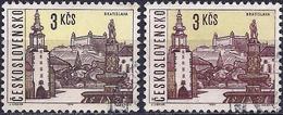 Czechoslovakia 1965 - Bratislava ( Mi 1581x - YT 1446 ) 2 Shades Of Color - Plaatfouten En Curiosa