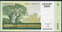 MADAGASCAR P90b 2000 ARIARY 2014     # BP   UNC. - Madagascar