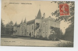 GENILLÉ - Château De MAROLLES - Genillé