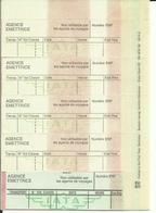 IATA - Billet/Ticket Passager - Languettes Pour Modification Manuscrite De Billet - Billetes