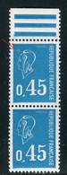 Variété - N° Yvert 1663  - 1 Exemplaire Avec Petite Tache Blanche Tenant à Normal - Ref V 693 - Nuevos