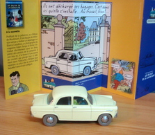 VOITURES DES JOURNALISTES ALFA ROMEO GUILIETTA BERLINA De 1960, 1/43, Tintin Et Les Bijoux De La Castafiore - Kuifje