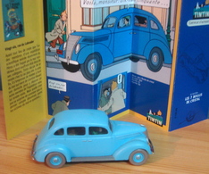 VOITURE LE TAXI BLEU FORD V8 De 1937, 1/43, Tintin Et Les Sept Boules De Cristal - Tintin