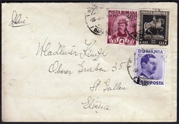 Romania Bucuresti Bucharest 1939 / King Carol I, King Carol II - Lettres & Documents
