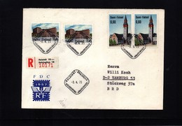 Finland 1973 Interesting Registered Letter - Storia Postale