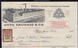 AUSTRIA WIEN - OTTO TAUSSIG - INVOICE RECHNUNG FAKTURA 1925 (see Sales Conditions) - Austria